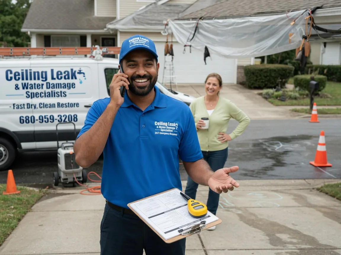 Ceiling Leak Cleanup Perth, ND FAQs